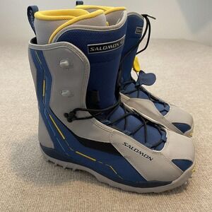 Salomon Snowboard Boots Mens 11.5 Symbio Thermic fit Heat Moldable Liner Snow